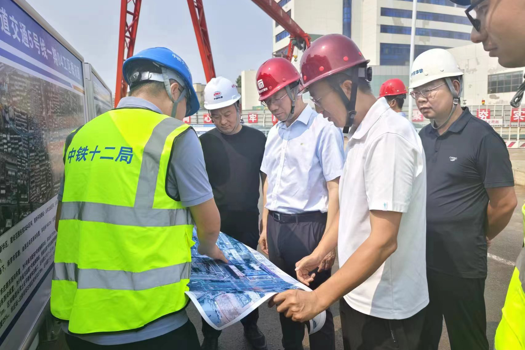 市軌道集團持續開展在建工程防汛督導檢查